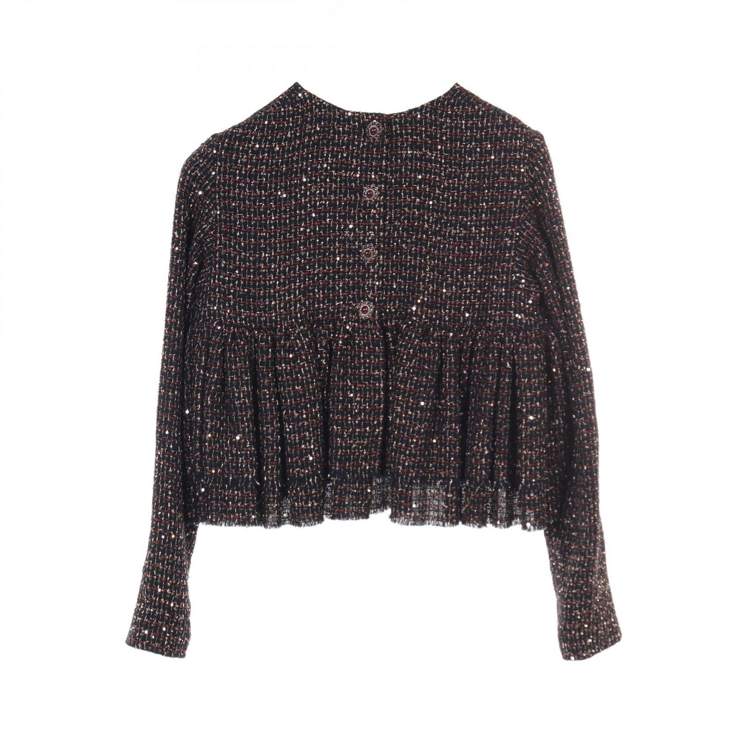 Chanel Gripoix Button Nylon/Polyester Blo
