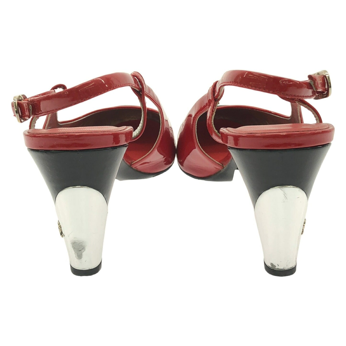 Chanel Patent Sandals