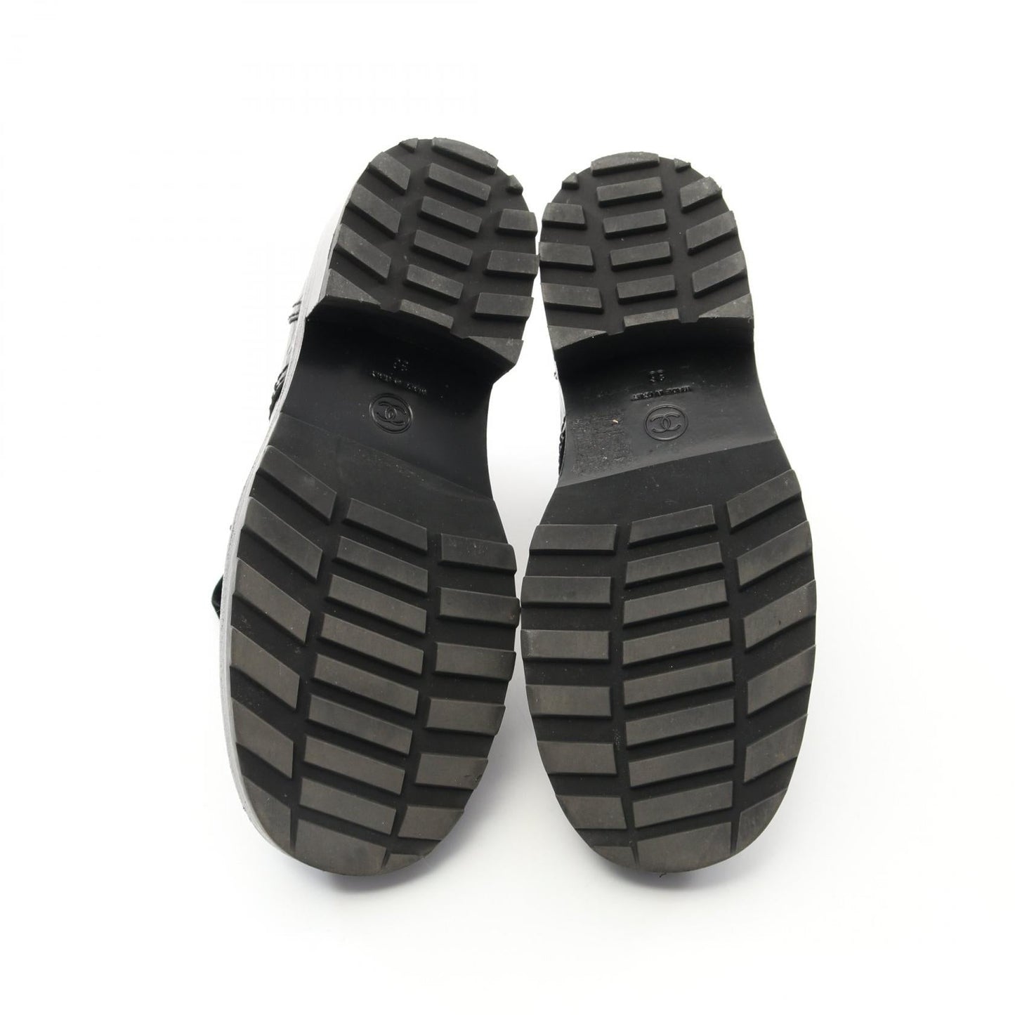 Chanel Coco Mark Leather Boots