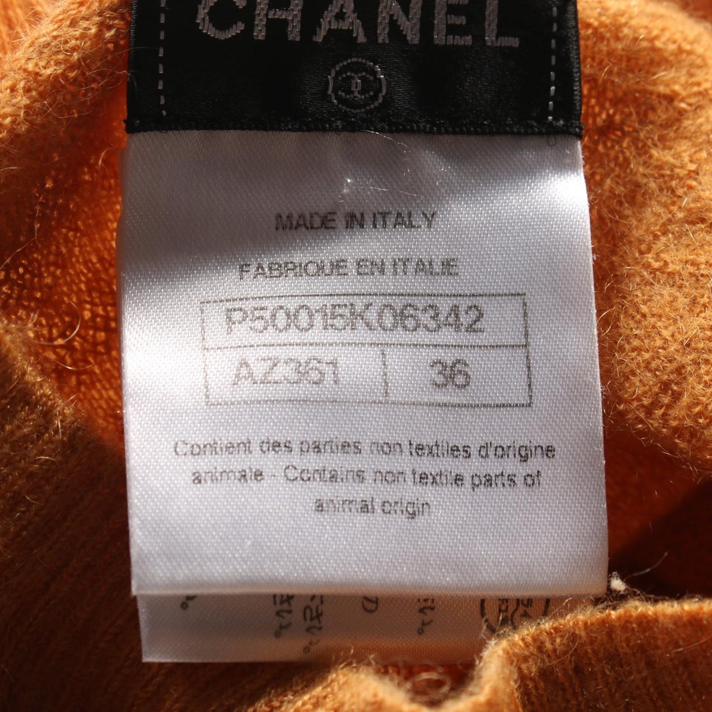 Chanel Pearl Knit Cashmere Mohair Knitwear