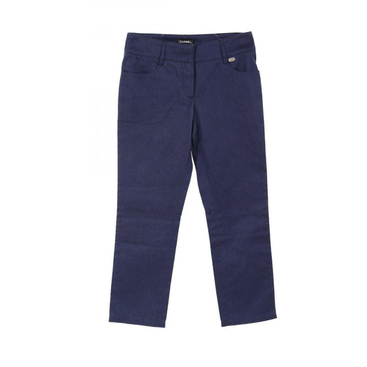 Chanel P24442V15076 Cotton Denim Pants