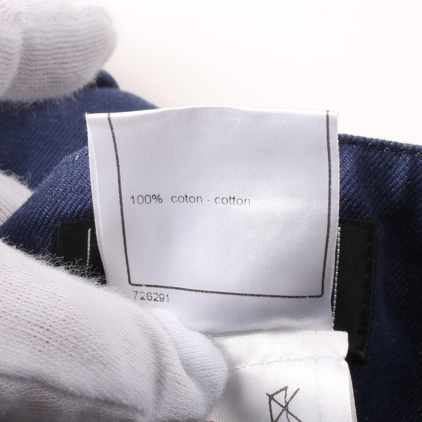 Chanel P24442V15076 Cotton Denim Pants