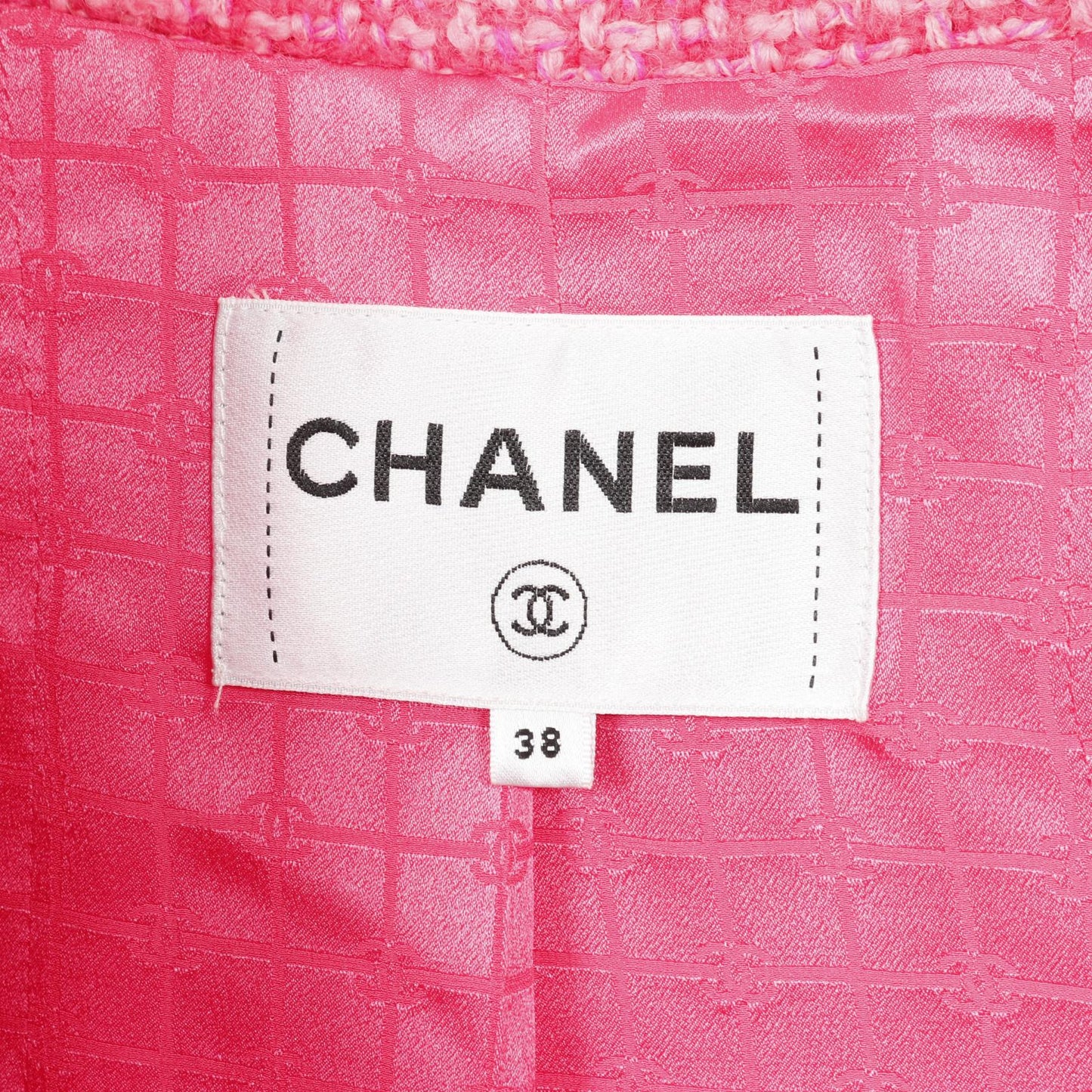 Chanel Coco Mark Button Wool Outerwear