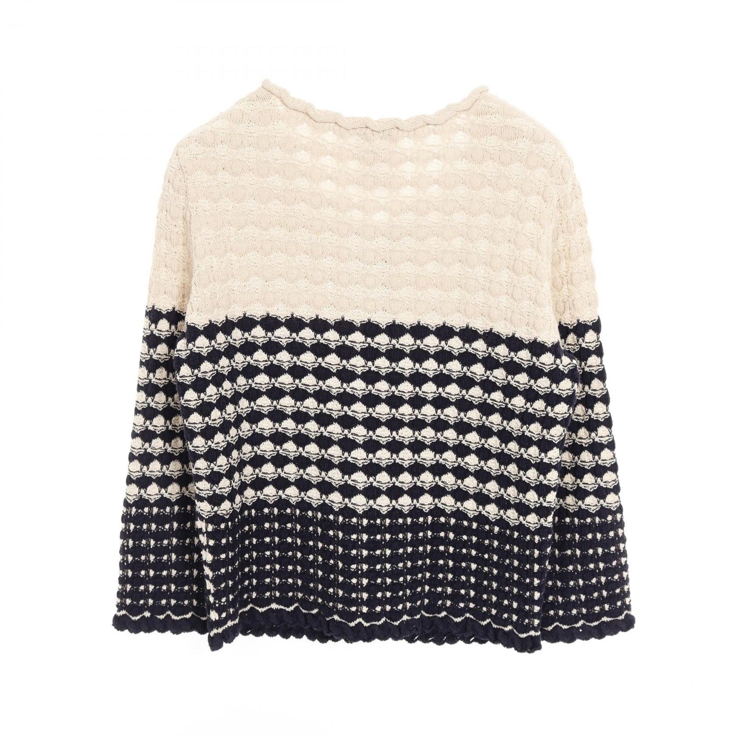 Chanel Coco Mark Button Rayon Cotton Silk Cardigan