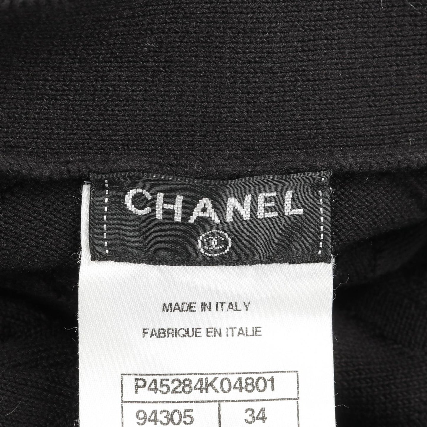 Chanel Coco Mark Button Cotton Cardigan