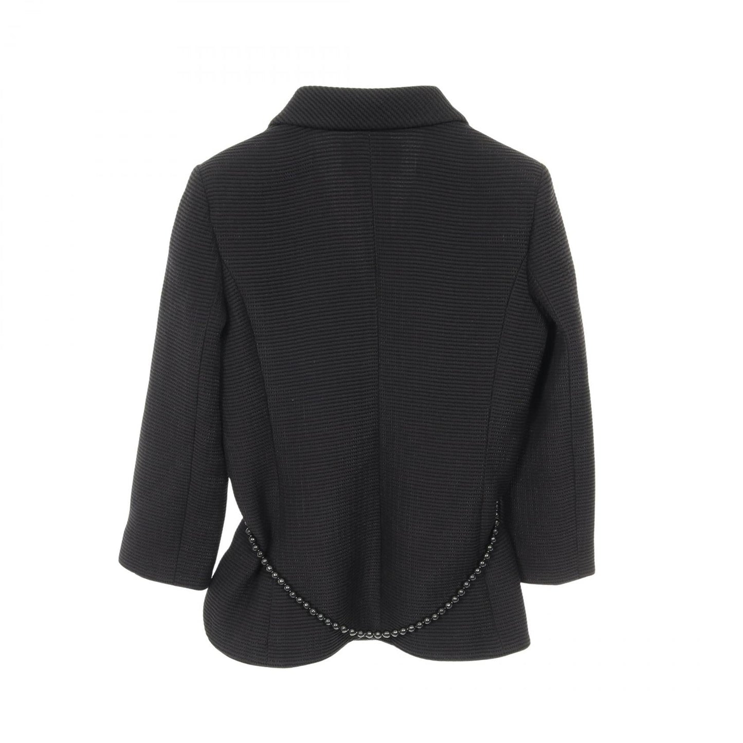 Chanel Coco Mark Button Nylon Cotton Outerwear