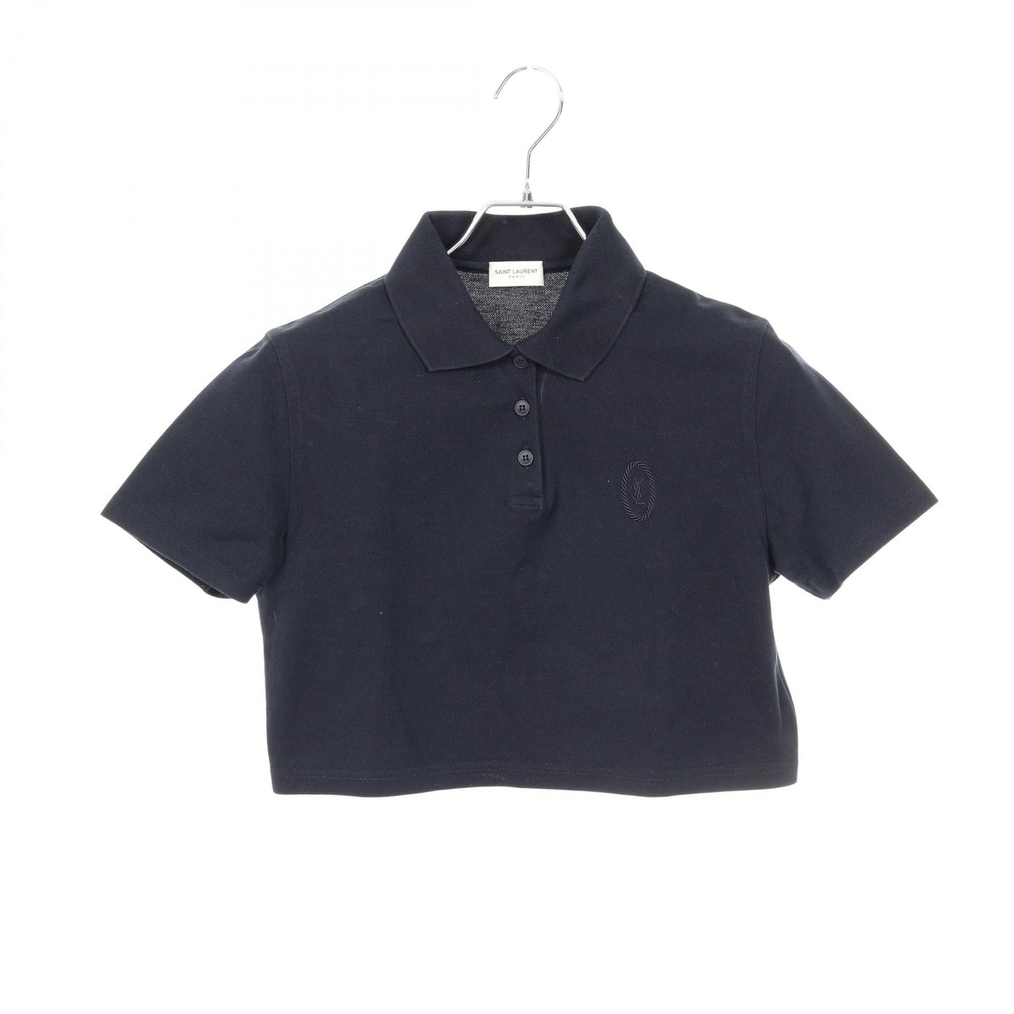 Saint Laurent Paris Cotton Polo Shirt