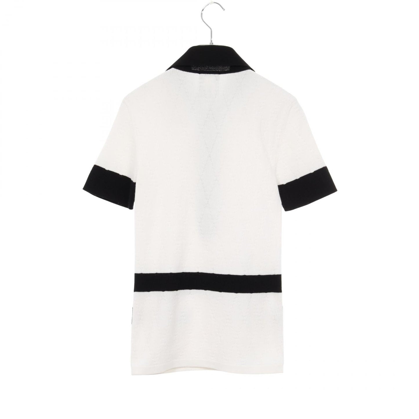 Chanel Coco Mark Button Cotton Knitwear
