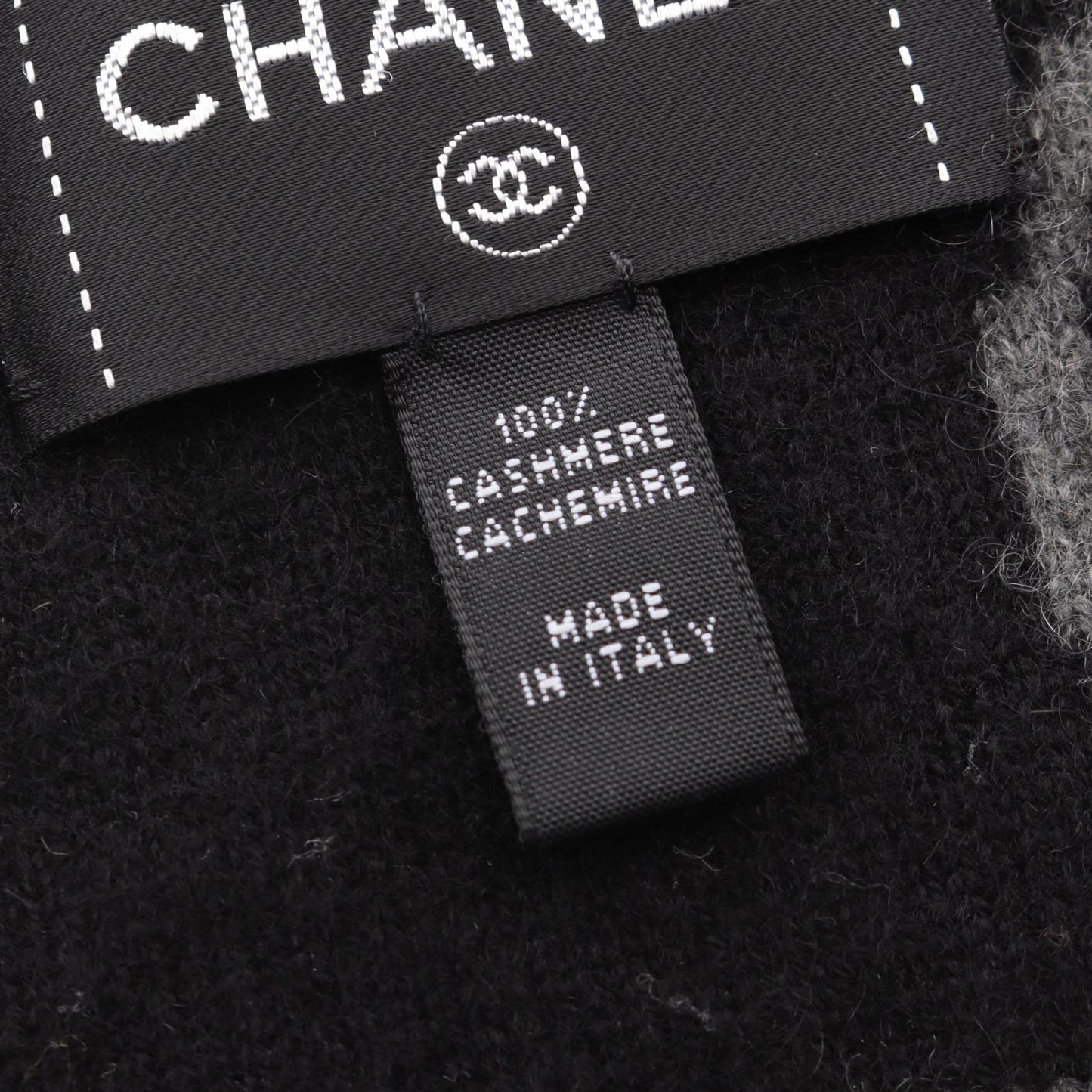 Chanel Coco Mark Cashmere Stole