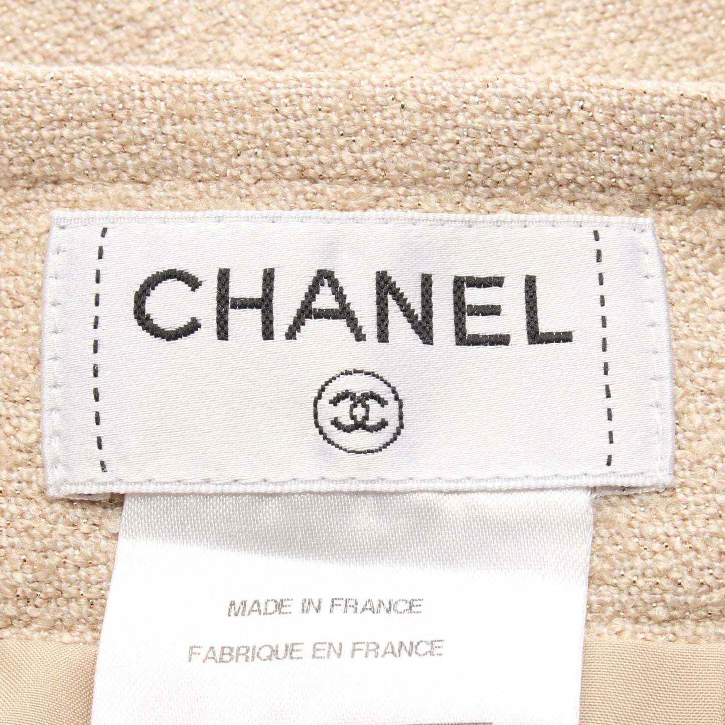Chanel Coco Mark Polyester Skirt