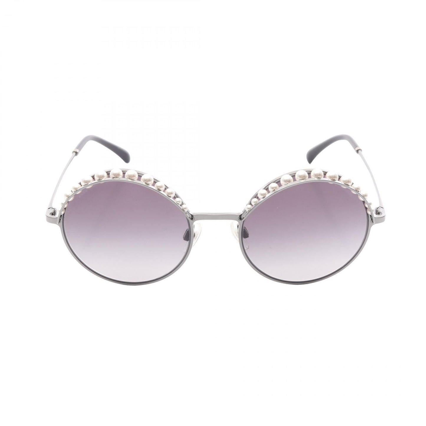 Chanel Coco Mark Metal Pearl Sunglasses