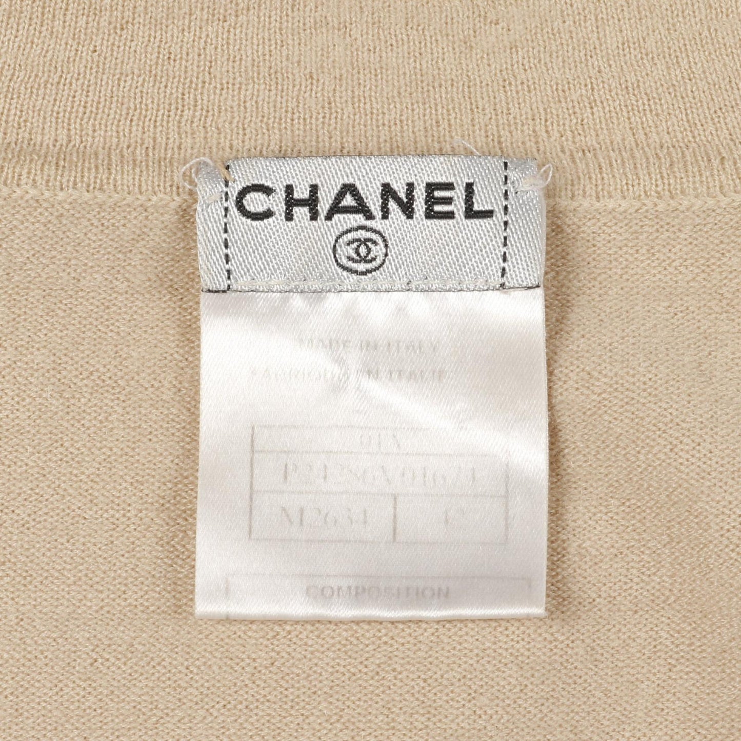 Chanel Cashmere Knitwear