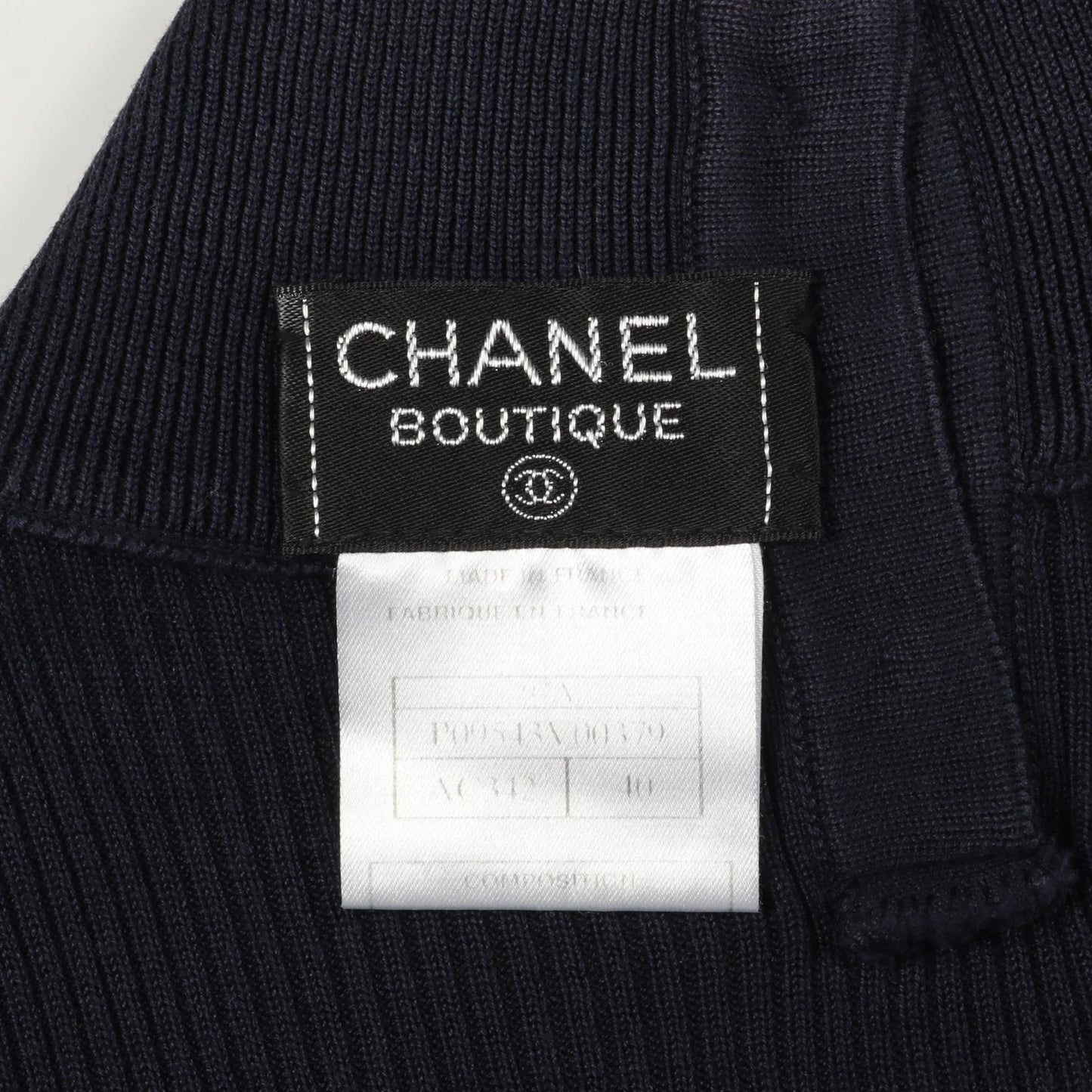 Chanel Cotton Knit Top