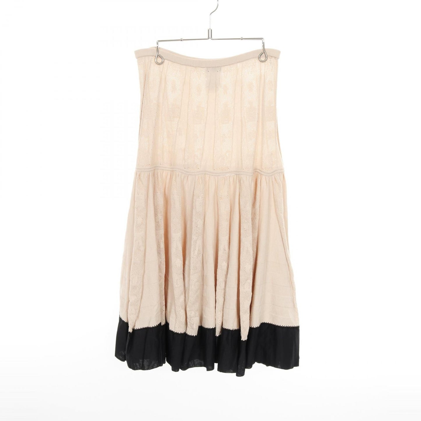 Chanel Coco Mark Cotton Polyester Skirt