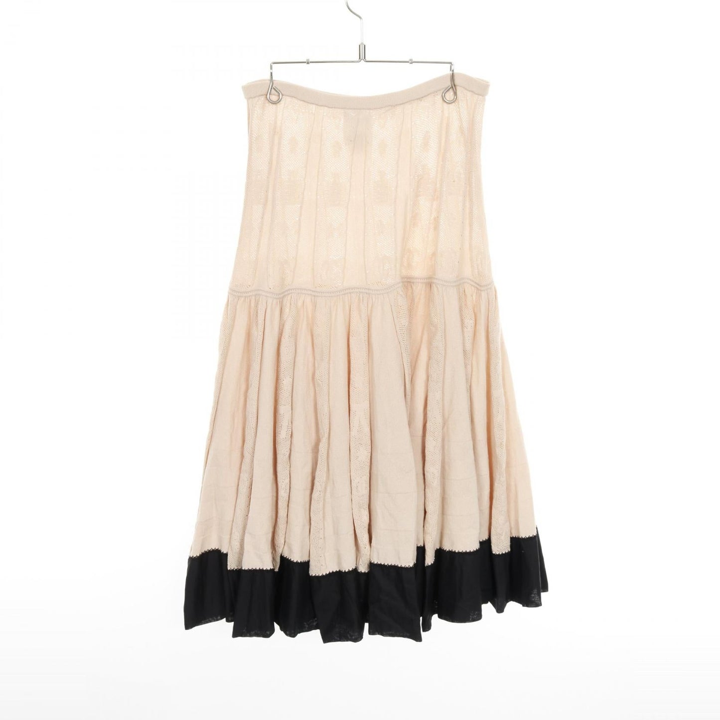 Chanel Coco Mark Cotton Polyester Skirt