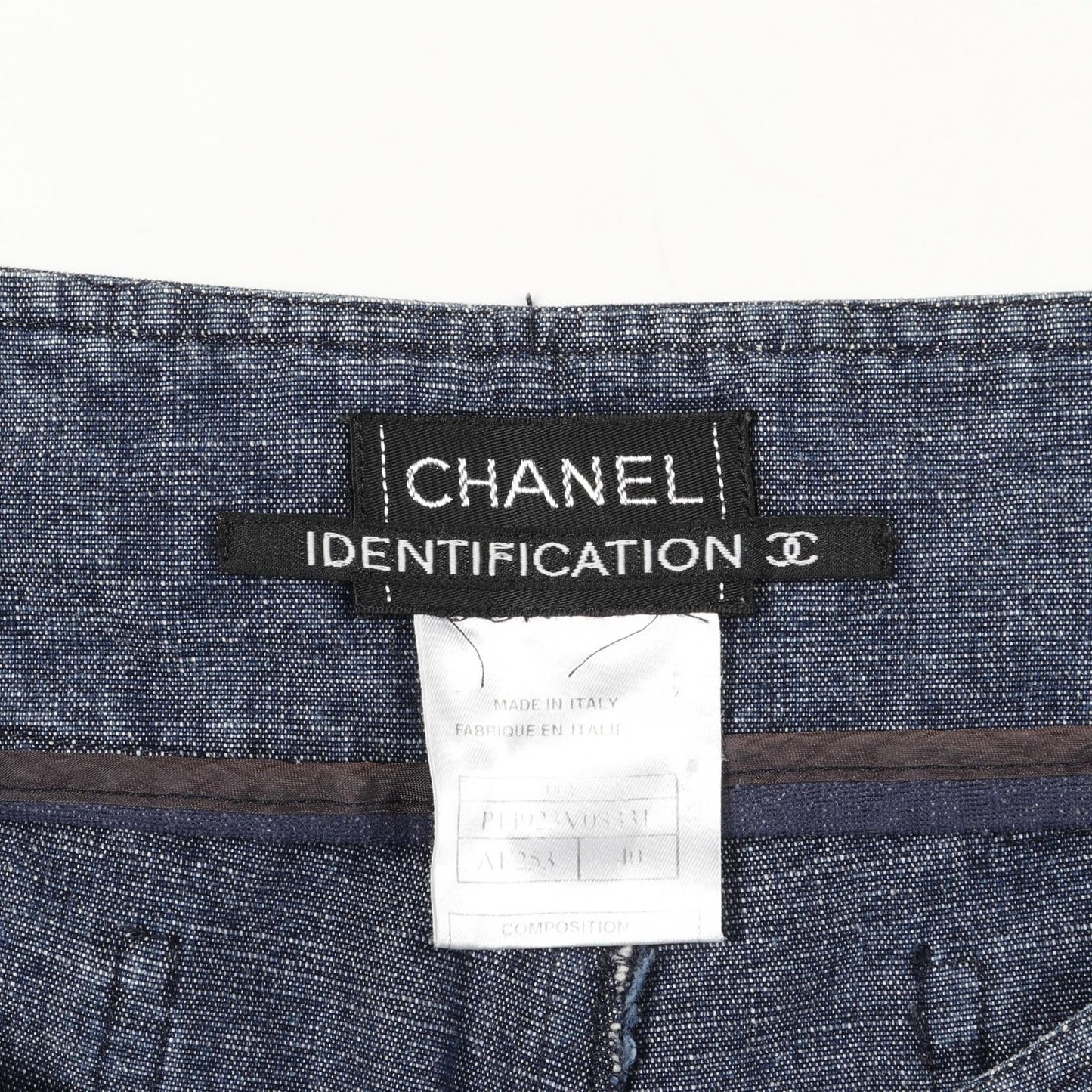 Chanel IDENTIFICATION Cotton Pants