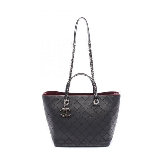 Chanel On the Road Leather Tote Bag