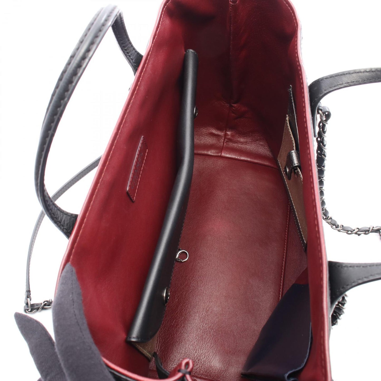 Chanel On the Road Leather Tote Bag