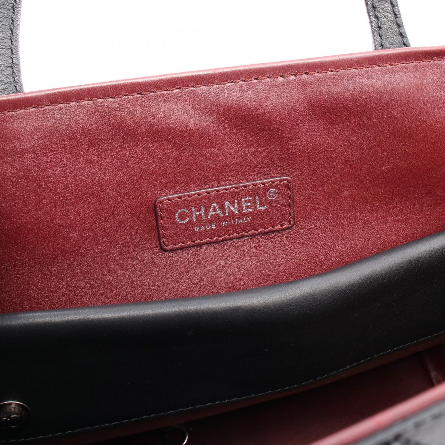 Chanel On the Road Leather Tote Bag