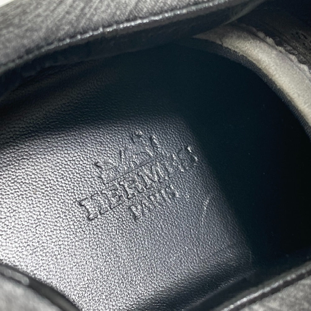 HERMES sneakers Canvas/Suede , Technical Canvas/Suede gray shoes bouncing Women 35 1/2  d