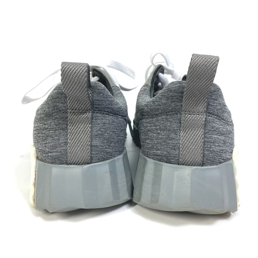 HERMES sneakers Canvas/Suede , Technical Canvas/Suede gray shoes bouncing Women 35 1/2  d