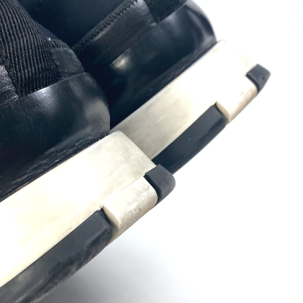 HERMES sneakers Polyamide, Leather black Stadium mens 41  d