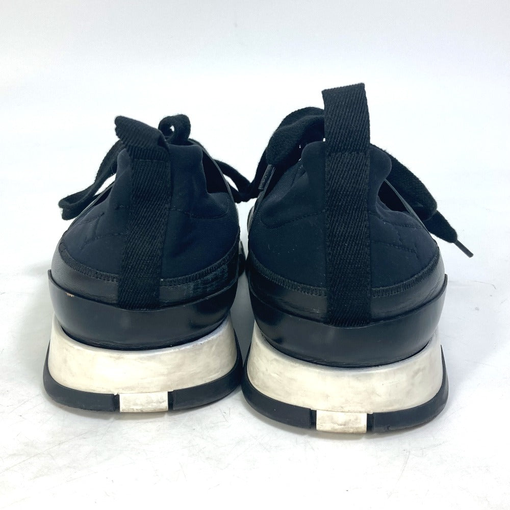 HERMES sneakers Polyamide, Leather black Stadium mens 41  d