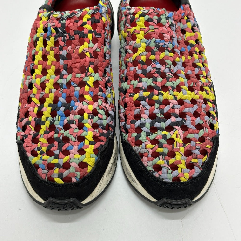 HERMES sneakers leather pink Braid Women 36  d