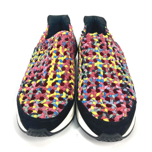 HERMES sneakers leather multicolor Slip-on Women 37  d