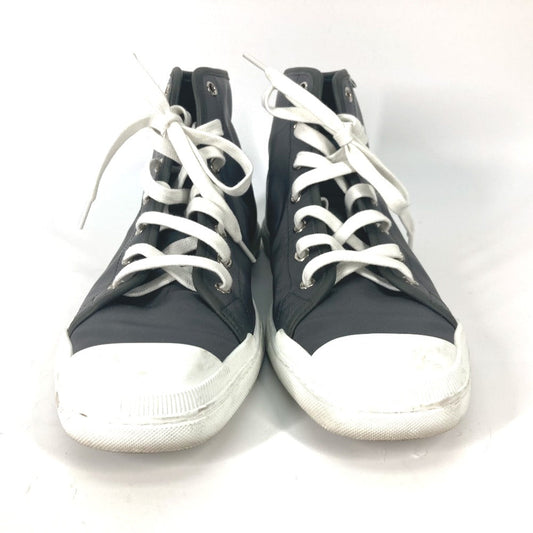 HERMES sneakers Nylon gray laces shoes shoes Express mens 40.5  d
