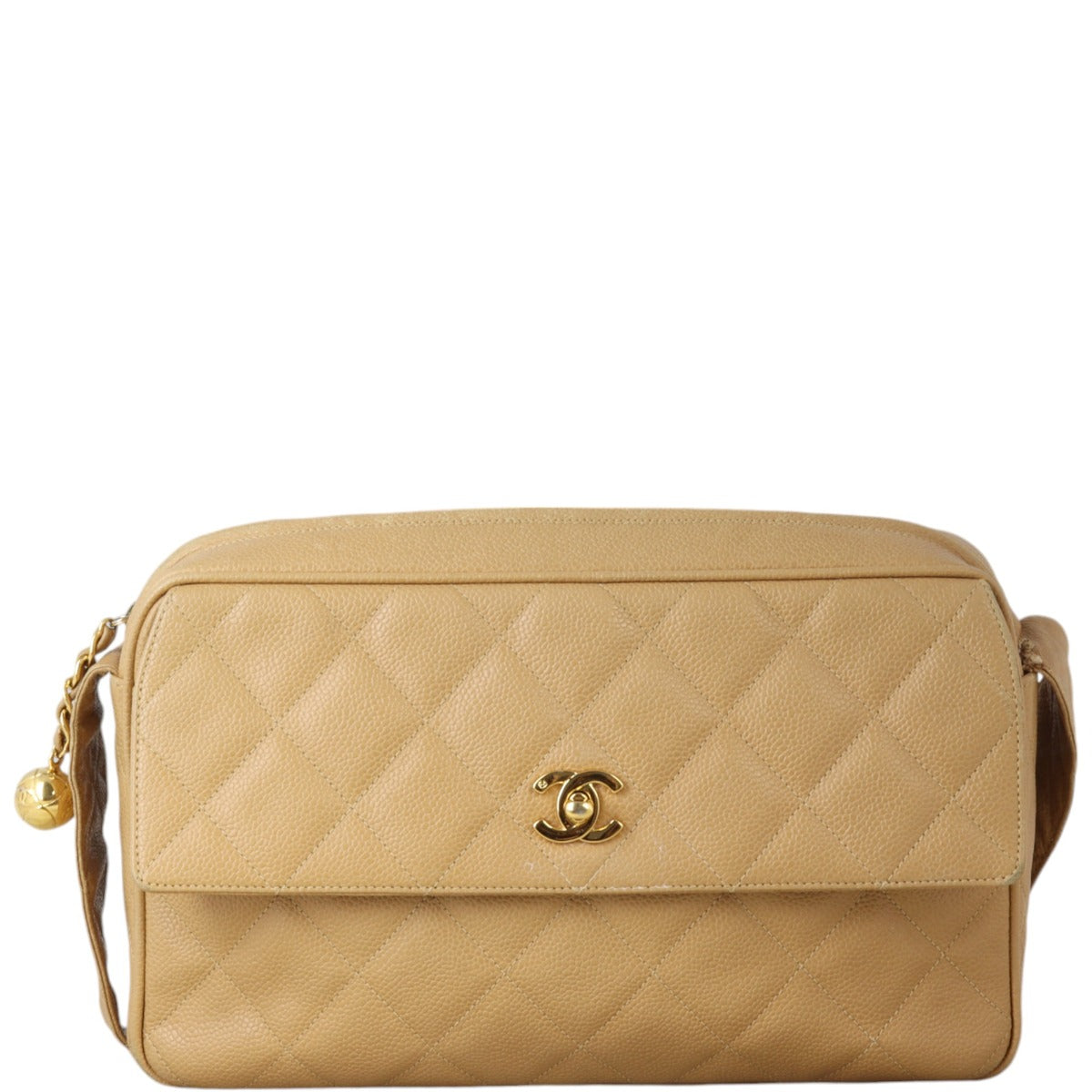 Chanel CC Quilted Flap Camera Bag