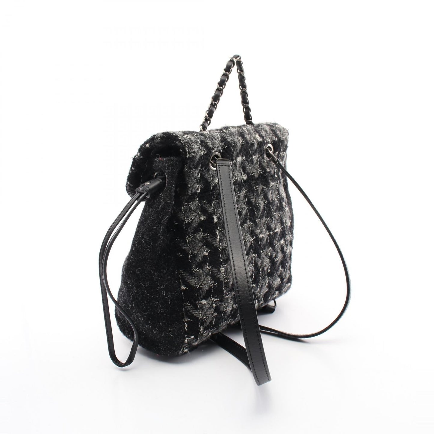 Chanel Coco Mark Fabric Backpack