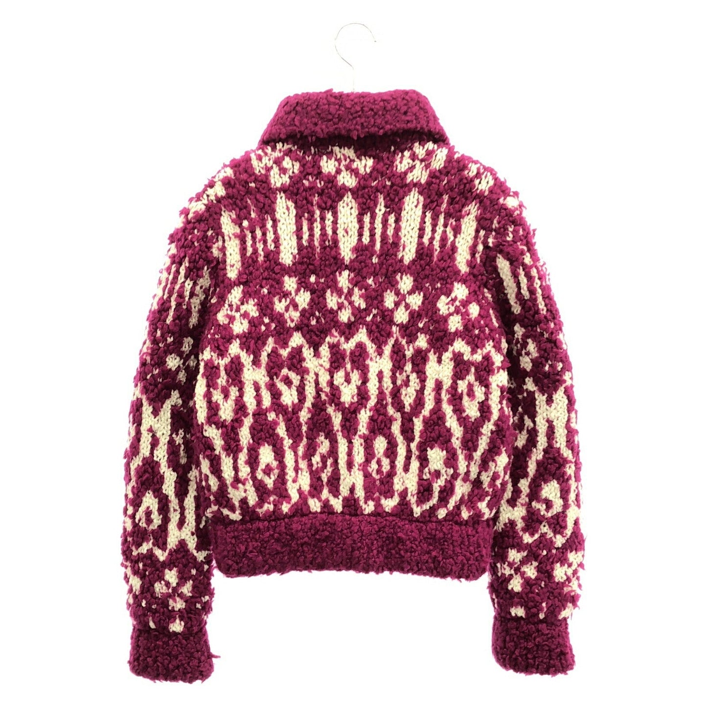 Chanel Knit Blouson Wool Blouson
