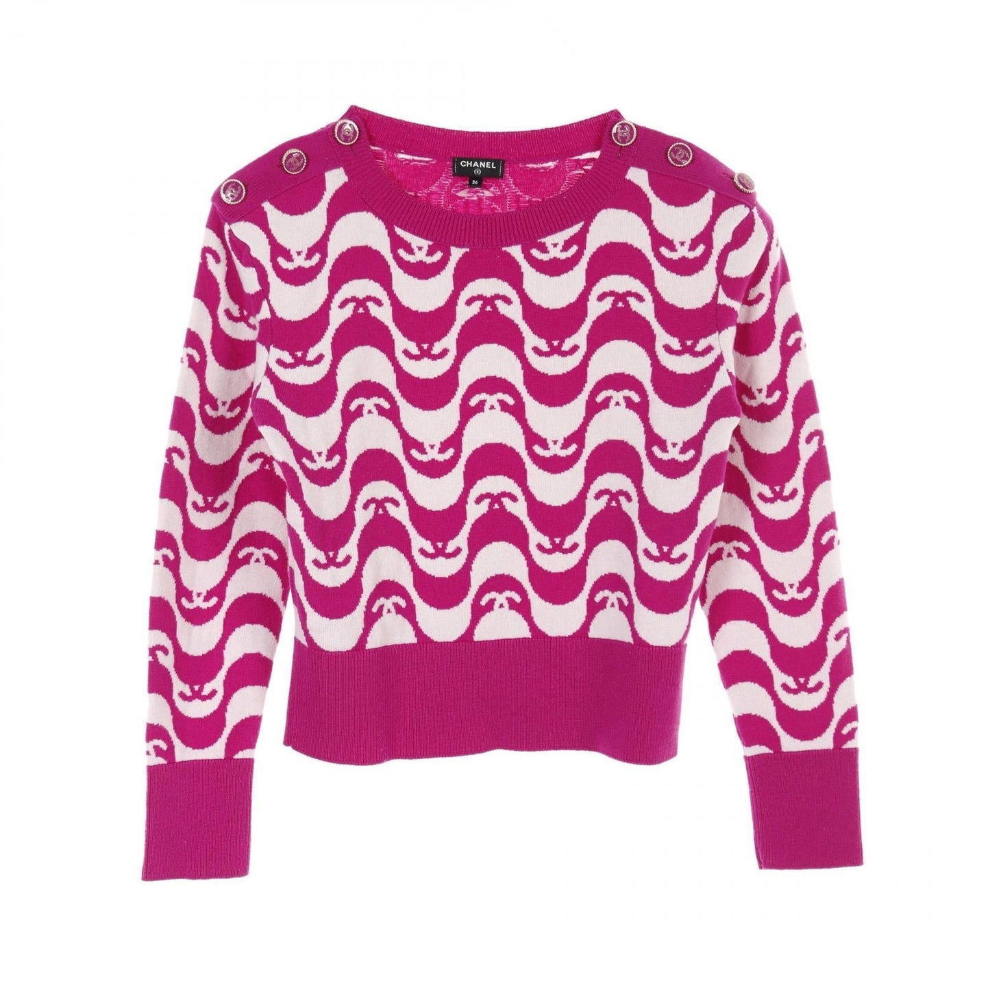 Chanel Coco Mark Cashmere Knitwear