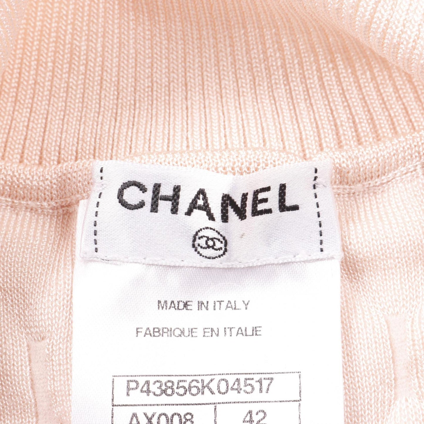 Chanel Coco Mark Rayon Knit Vest