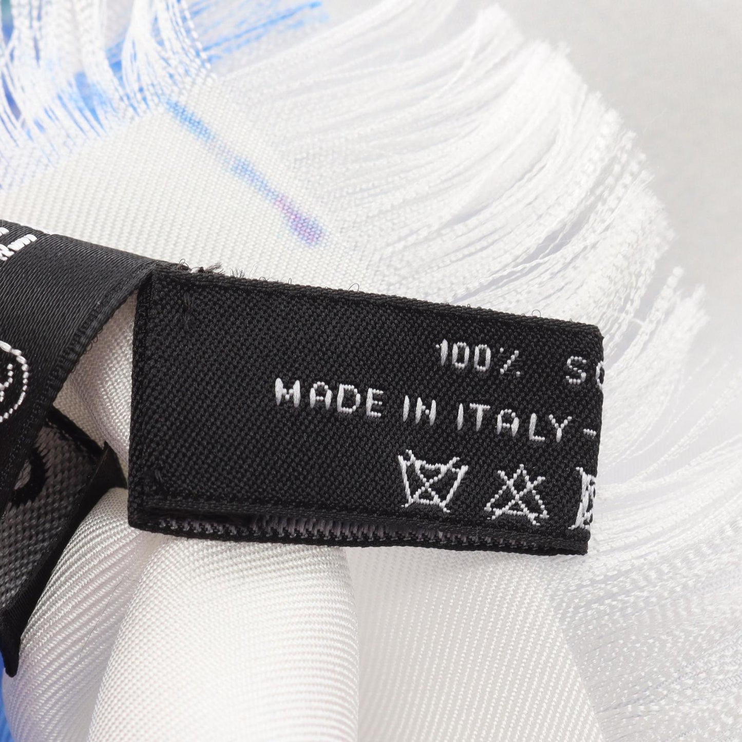Chanel Coco Mark Logo Silk Scarf