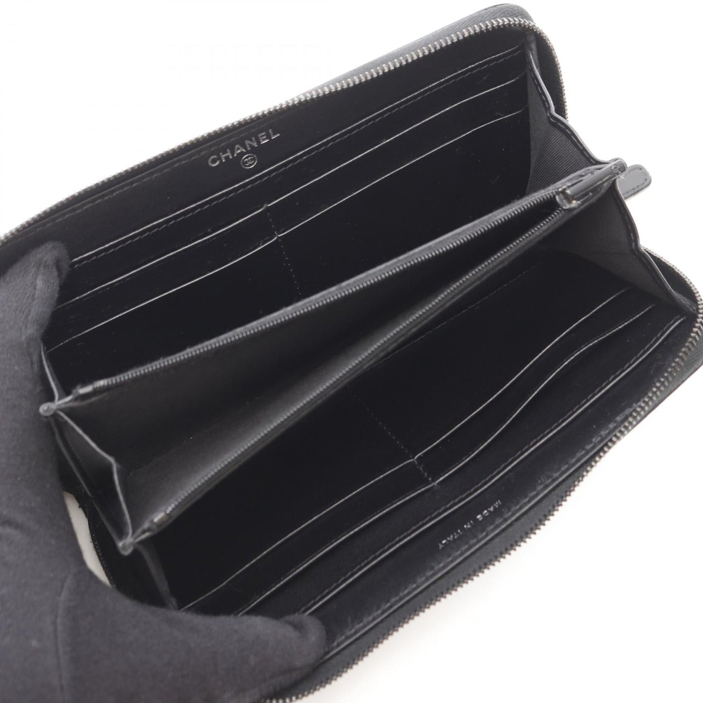 Chanel Matelasse Lambskin Long Wallet