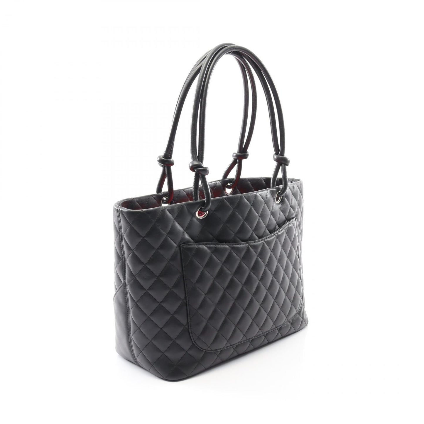 Chanel Cambon Line Lambskin Tote Bag