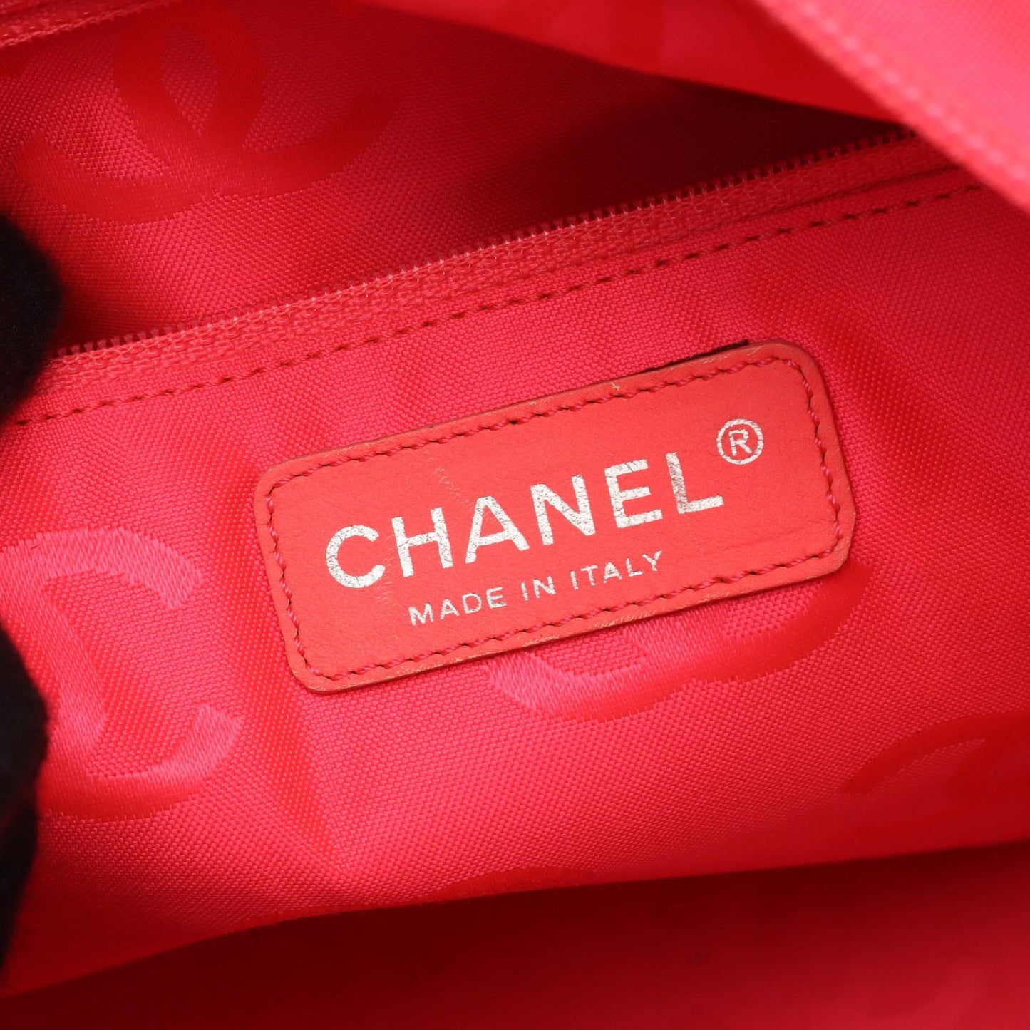 Chanel Cambon Line Lambskin Tote Bag