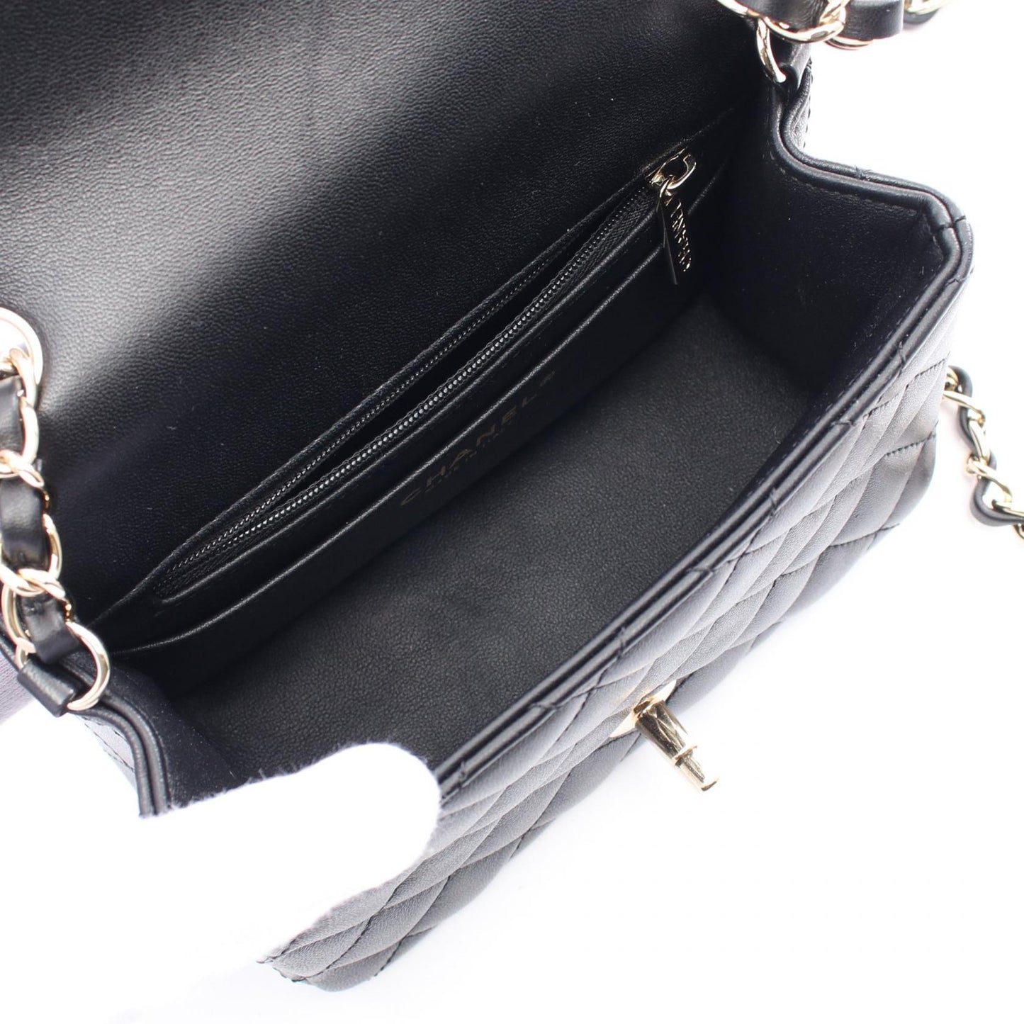 Chanel Mini Matelasse Lambskin Shoulder Bag