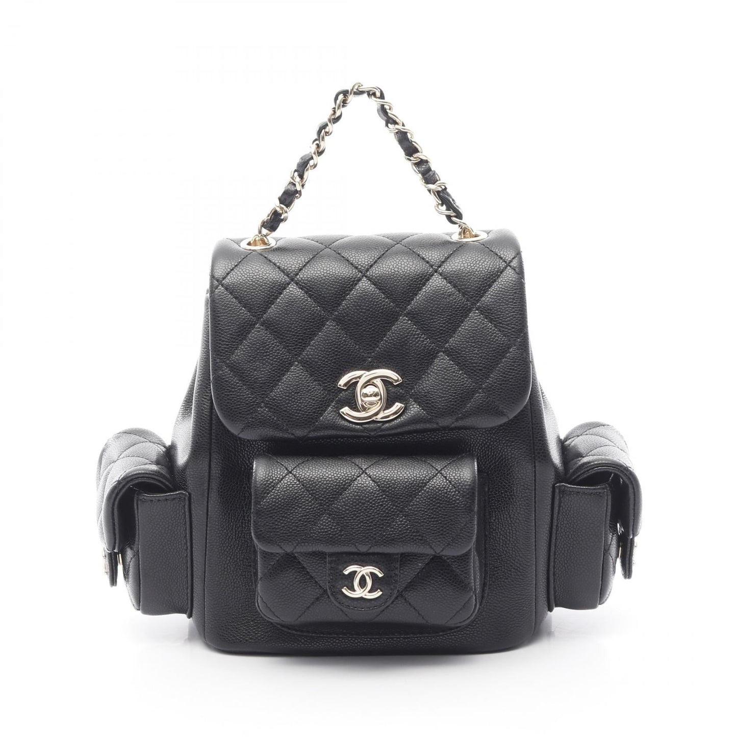 Chanel Matelasse Grained Calfskin Backpack