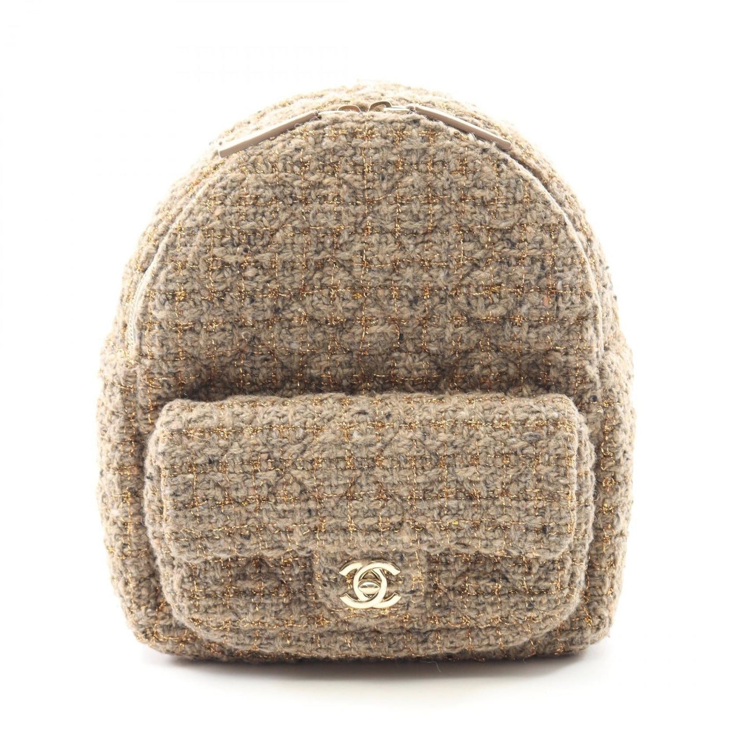 Chanel Matelasse Fabric Leather Backpack