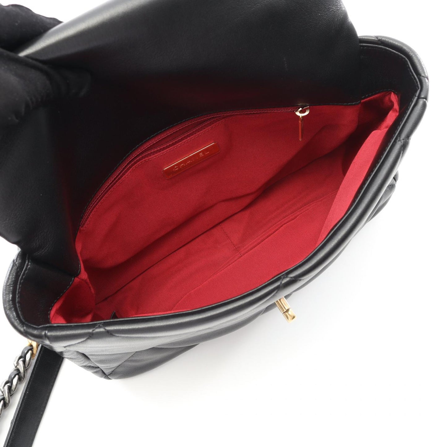 Chanel 19 Matelasse Lambskin Shoulder Bag