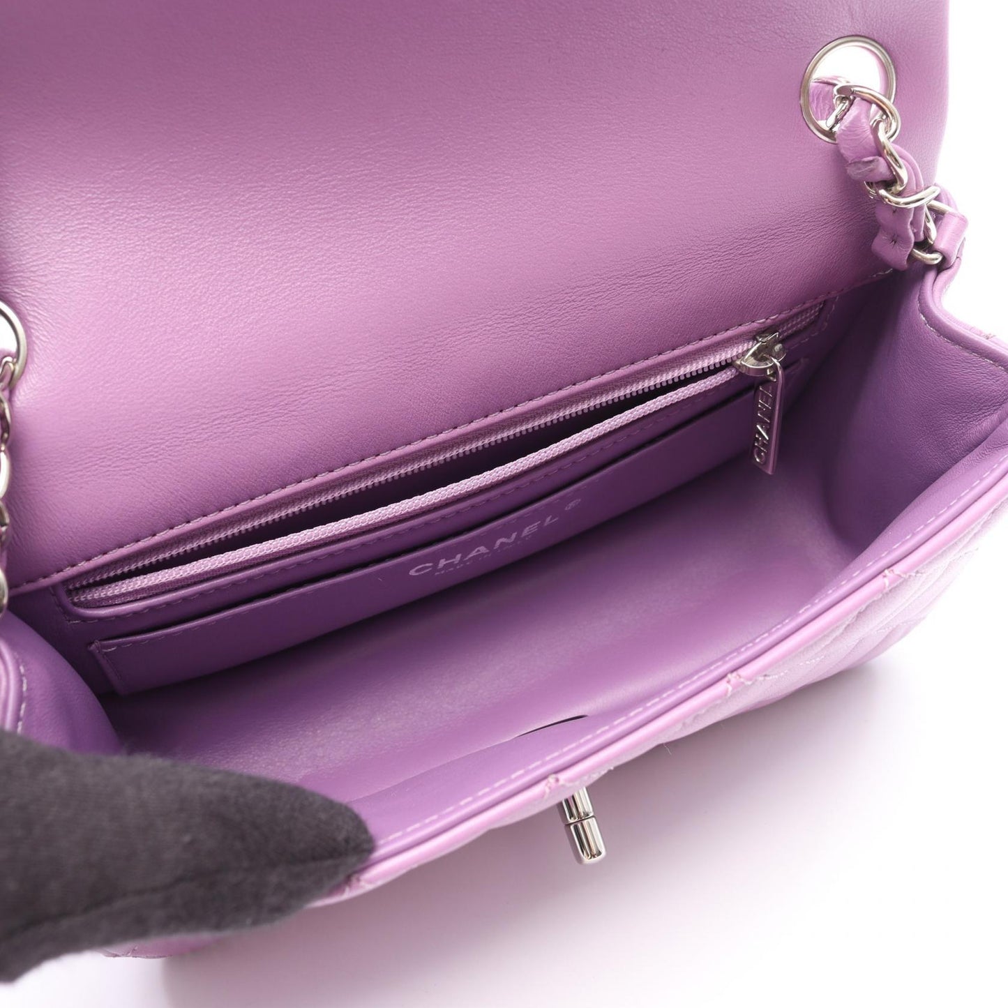 Chanel Mini Matelasse 20 Lambskin Shoulder Bag