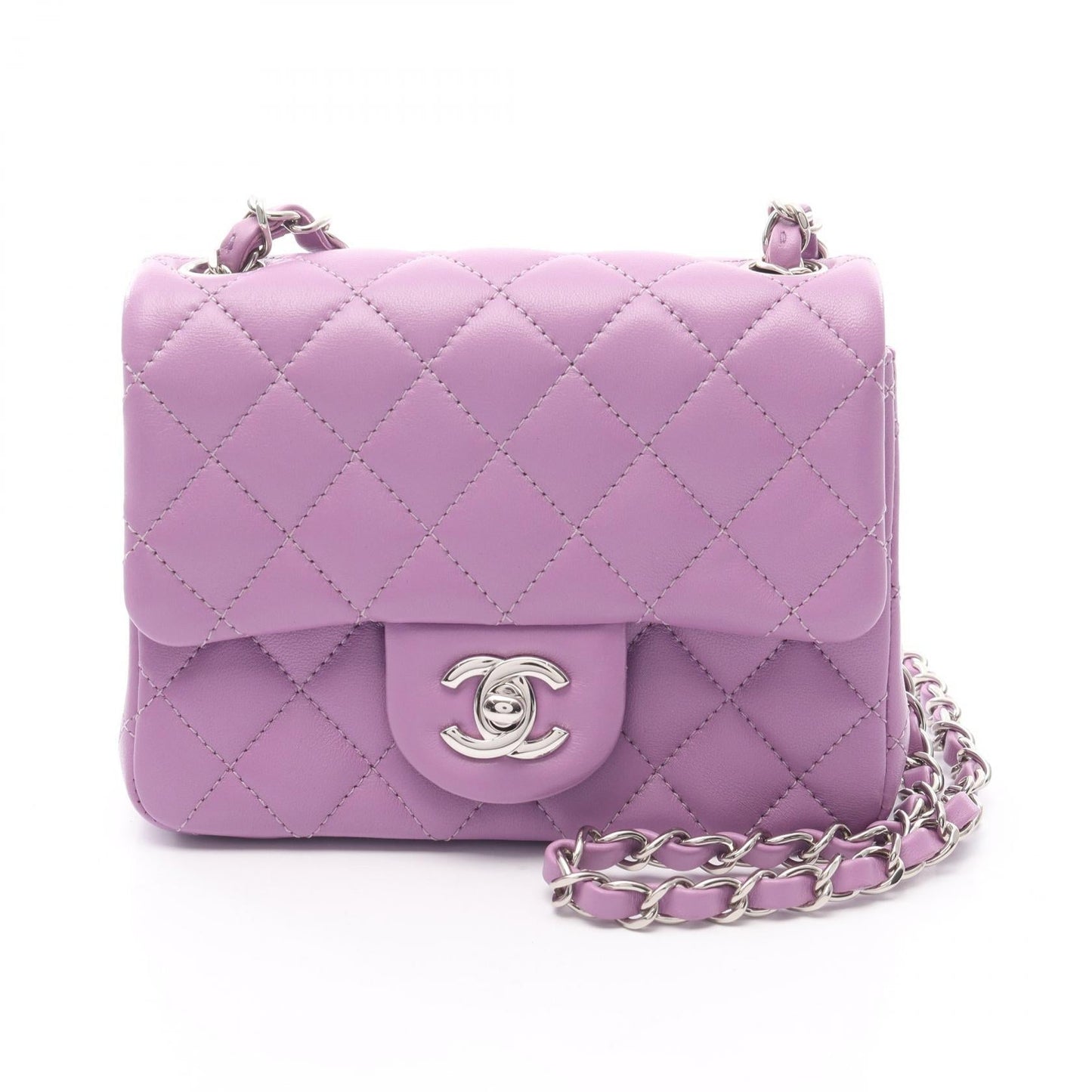 Chanel Mini Matelasse Lambskin Shoulder Bag