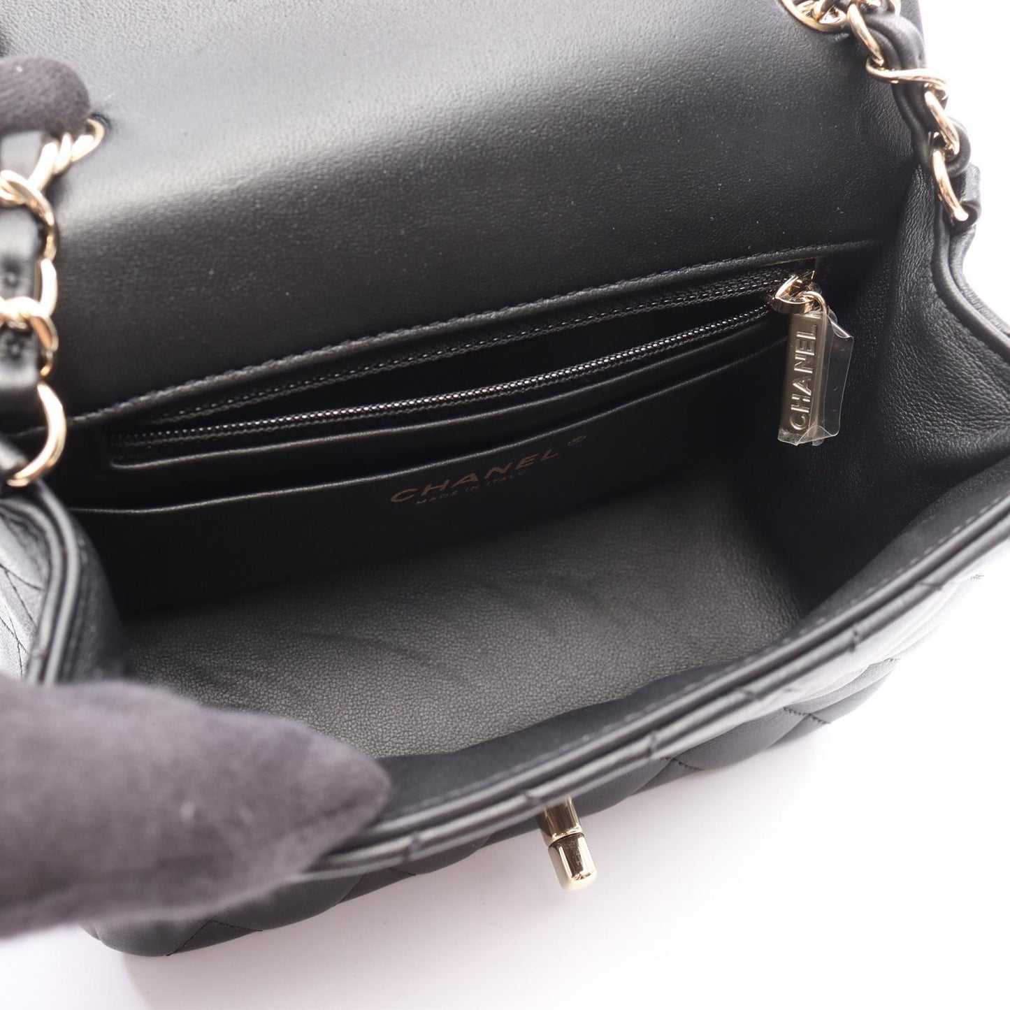 Chanel Mini Matelasse Lambskin Shoulder Bag