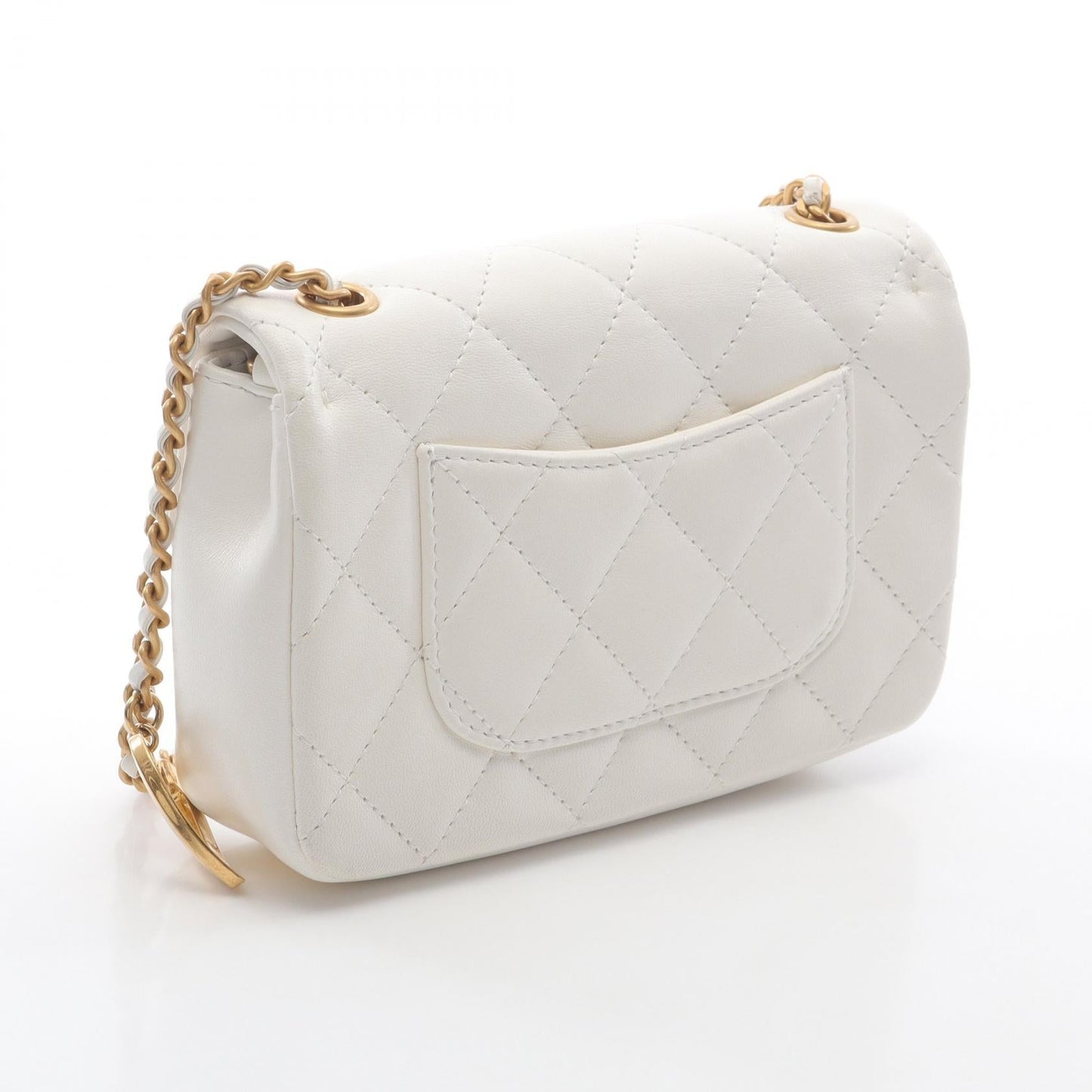 Chanel Mini Matelassé Lambskin Shoulder Bag