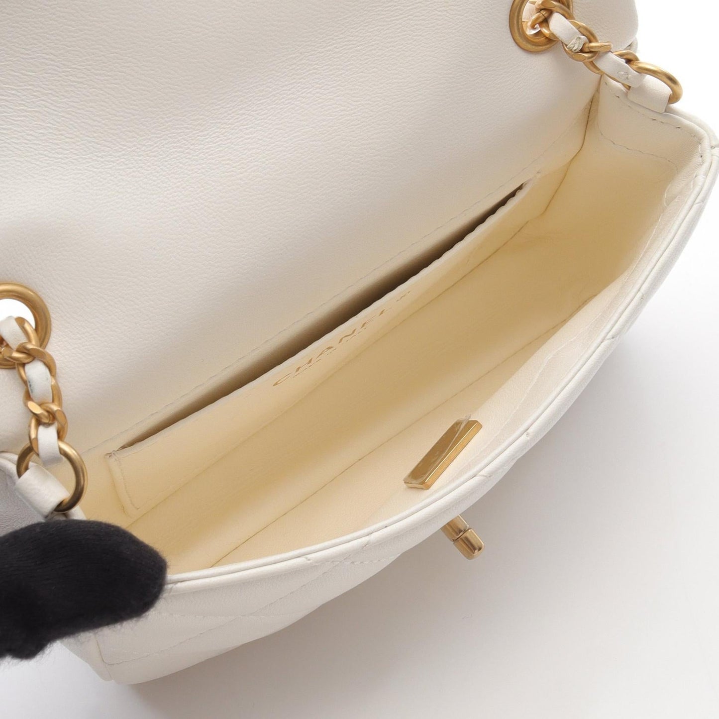 Chanel Mini Matelassé Lambskin Shoulder Bag