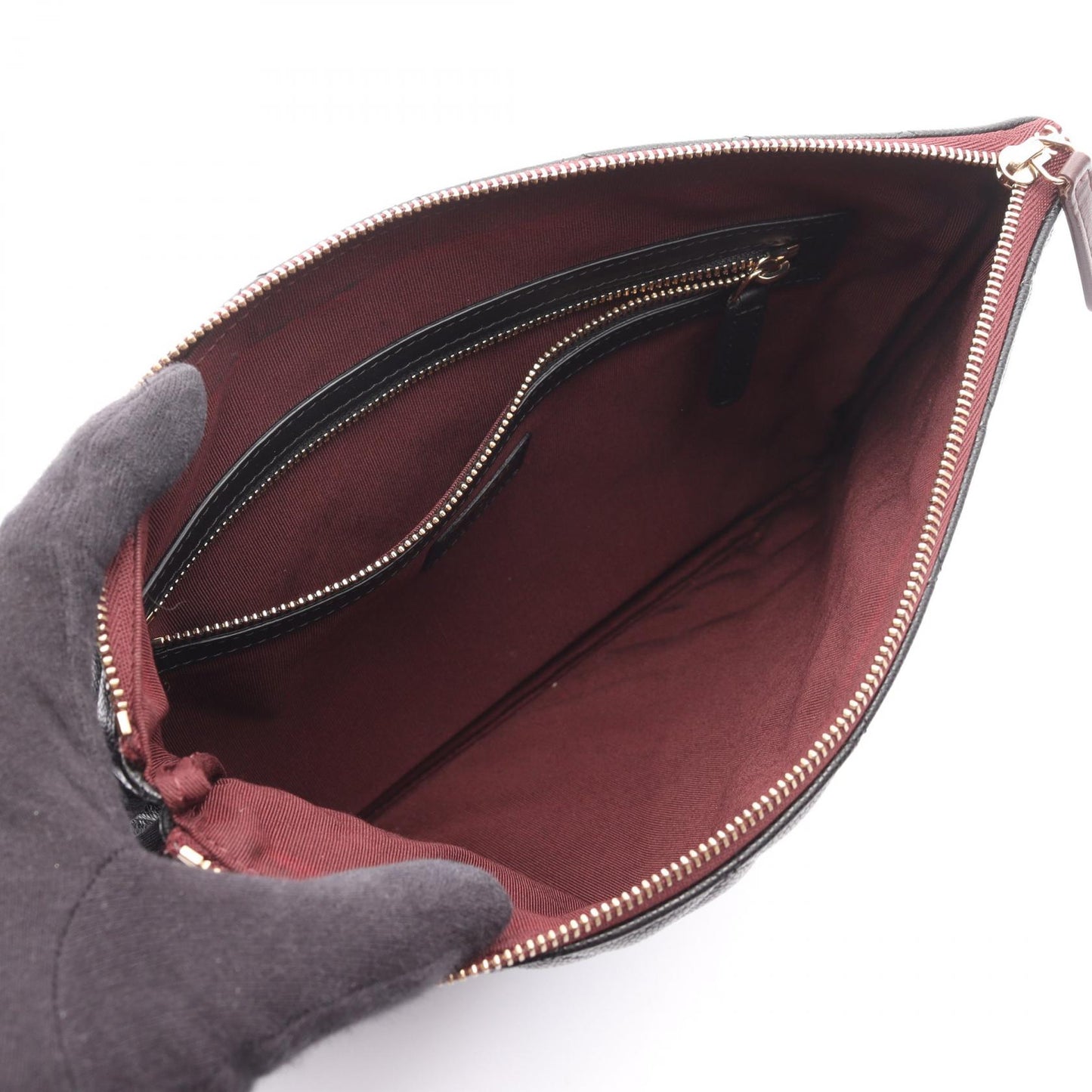 Chanel Matelasse Leather Clutch Bag