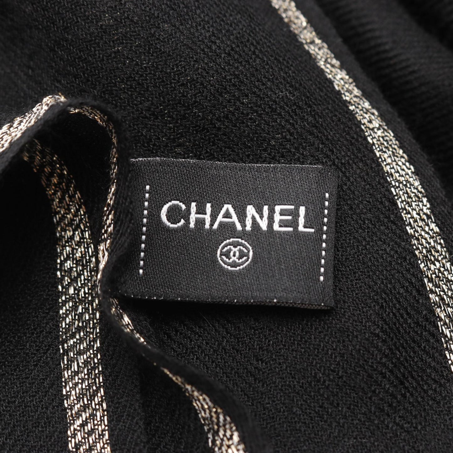 Chanel Coco Mark Cashmere Stole
